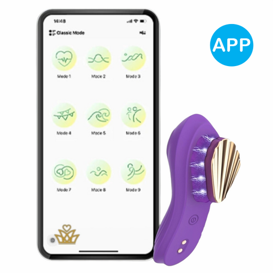 Vibrador Mari de Calcinha POR APLICATIVO - MLPP3079