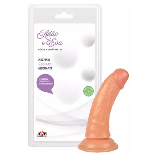 Pênis 14x4cm COM VENTOSA - ADAO101