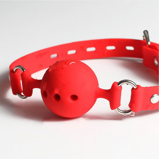 Mordaça de Silicone com Bola 4.5cm