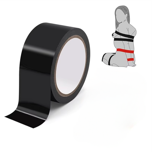 Fita Bondage - Autoadesiva Preta