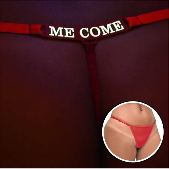Calcinha Y5078 - ME COME - BRILHA NO ESCURO