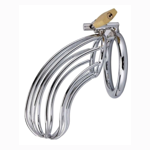 Cinto de Castidade Masculino Metal