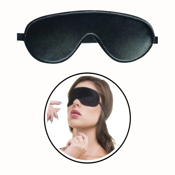 Venda Tapa Olhos em Couro