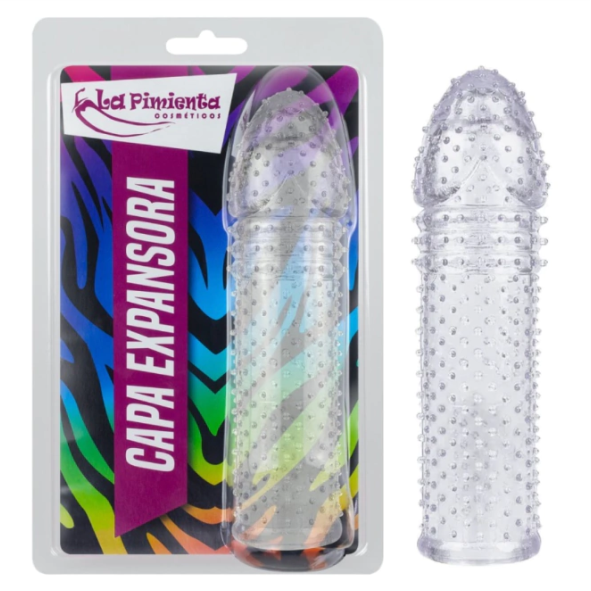 Capa Peniana Expansora EM SILICONE - LA PIMIENTA