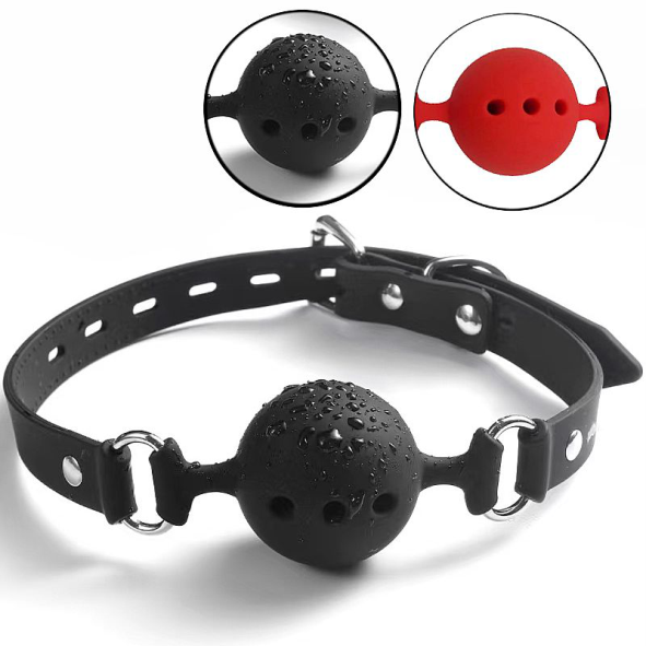 Mordaça de Silicone com Bola 4.5cm