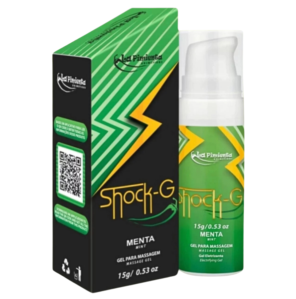 Vibrador Líquido 15g - SHOCK-G - MENTA