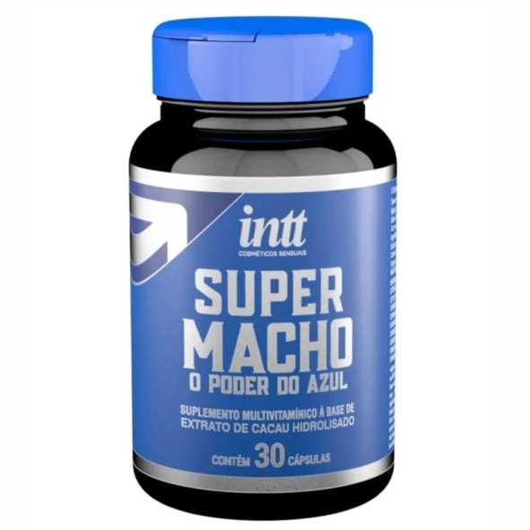 Super Macho Cápsula INTT - SUPLEMENTO POTENCIALIZADOR MASCULINO