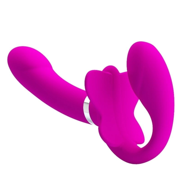 Vibrador Valerie - CASAL STRAPON / STRAPLESS PRETTY LOVE