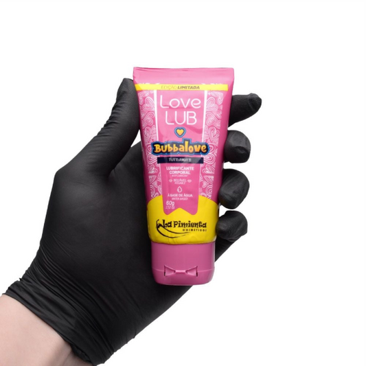 Lubrificante Beijável 60g - TUTTI FRUTTI BUBBALOVE