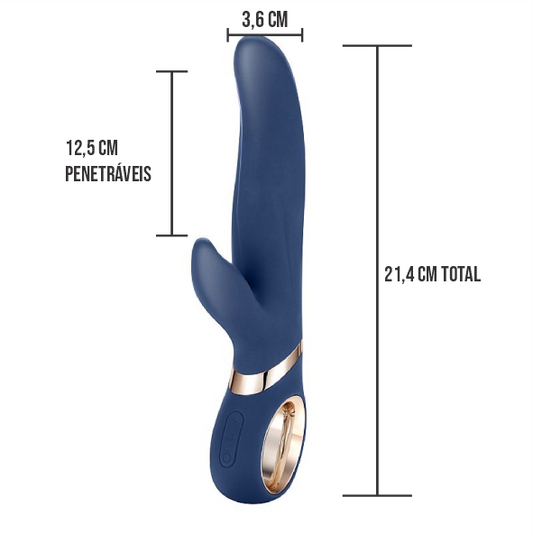Vibrador de Ponto G e Clitóris - Layla - S-Hande