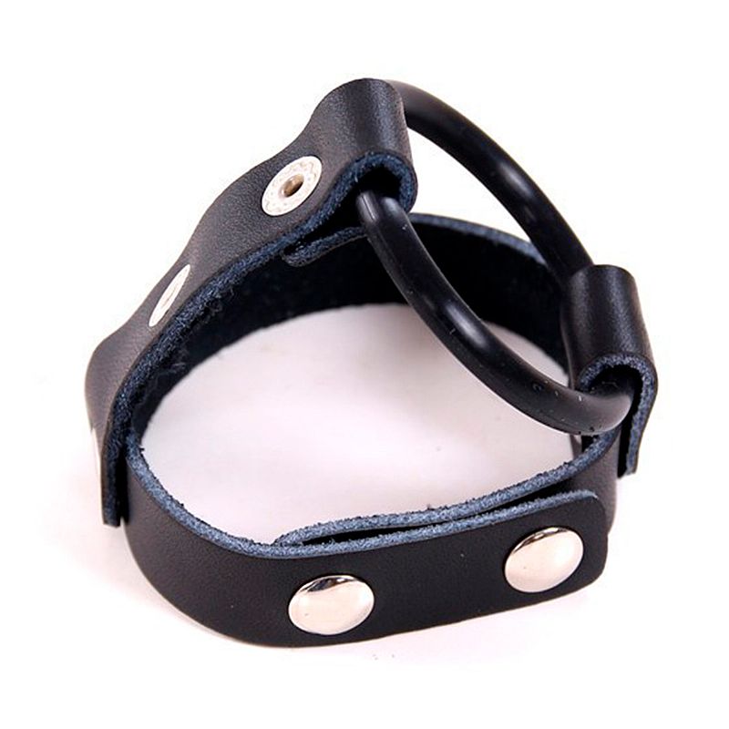 Anel Peniano em Couro Sintético