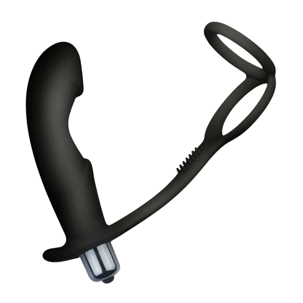 Anel Peniano com Estimulador De Próstata Vibrador
