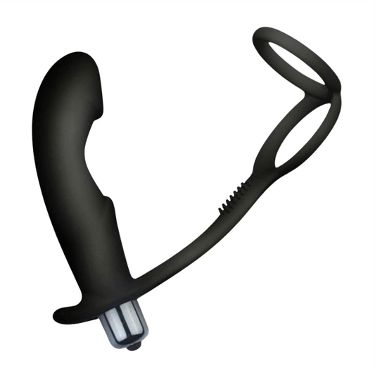 Anel Peniano com Estimulador De Próstata Vibrador