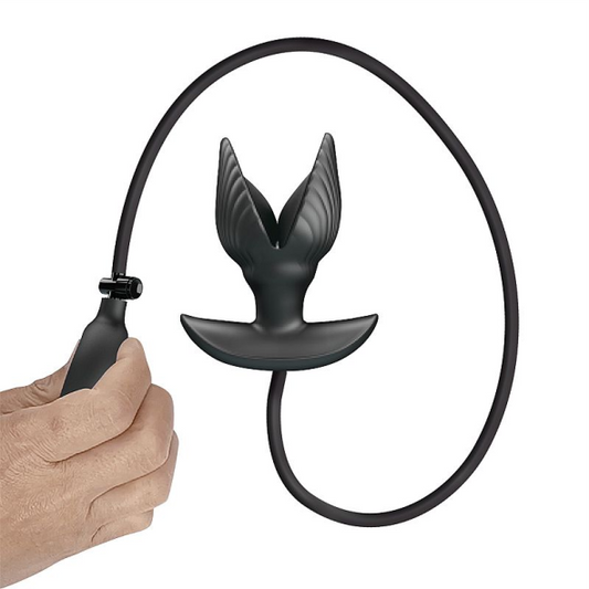 Plug Anal Inflável com Vibrador - Manson - Pretty Love