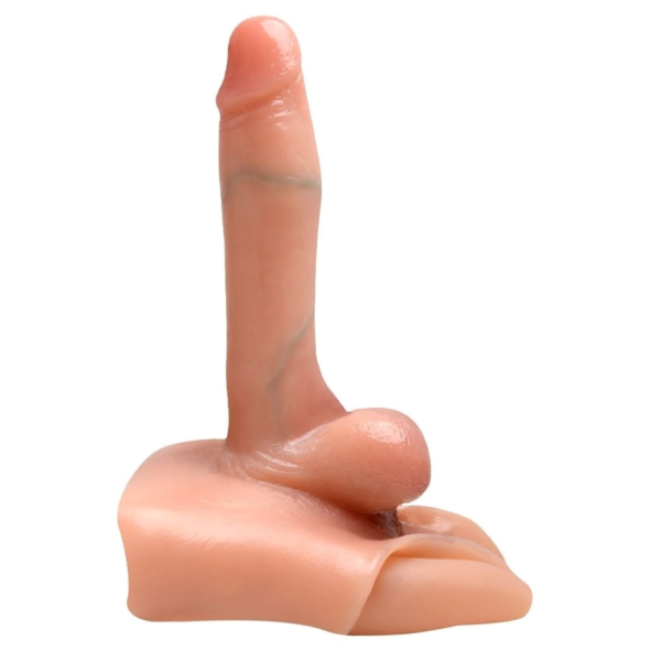 Cinta com Pênis Em Silicone 18x3,8cm