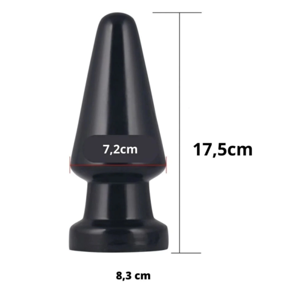 Plug 17,5x7cm SHOCKER - KING SIZED 7