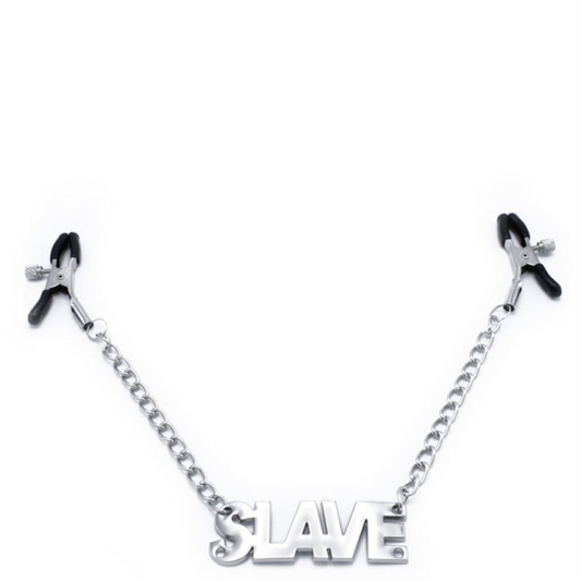 Prendedores para Mamilos com Regulagem e Pingente - SLAVE