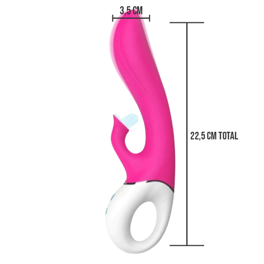 Vibrador DEW - 2 EM 1 - Vibração e Sugador - S-HANDE