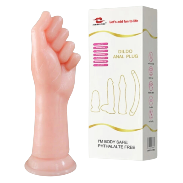 Penetrador R 22,3x8cm MÃO FECHADA COM VENTOSA