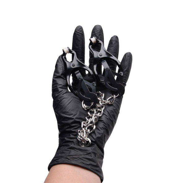 Grampos de Mamilos com Corrente