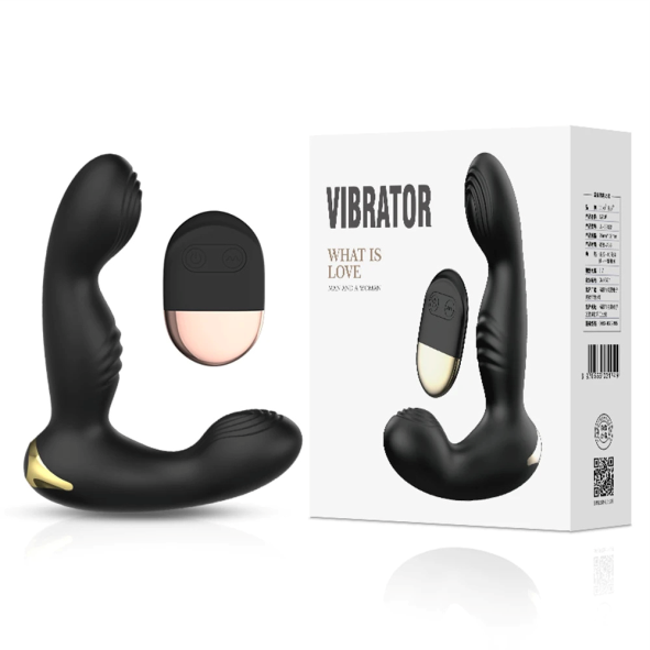 Estimulador Próstata MLNA1258 - Com Vibrador e Controle