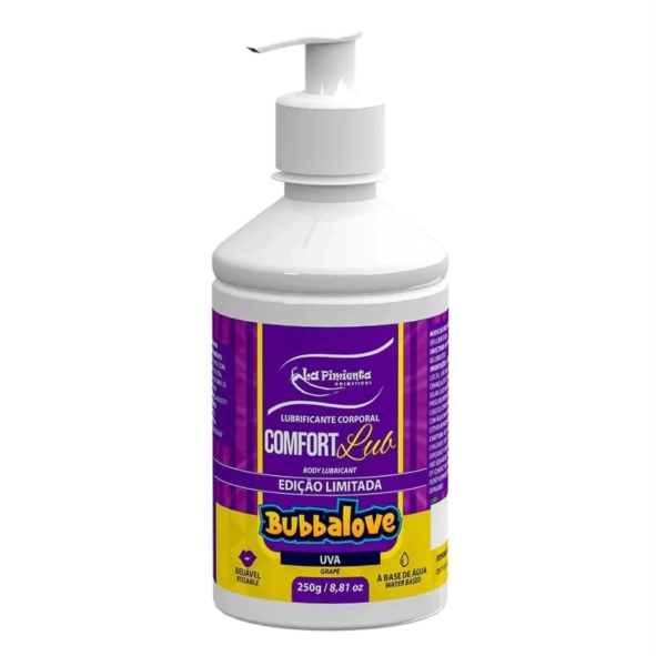 Lubrificante Beijável 250g - UVA BUBBALOVE