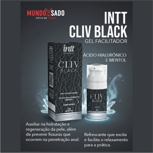 Gel Dessensibilizante ANAL Com Ácido Hialurônico 17g - CLIV BLACK INTT