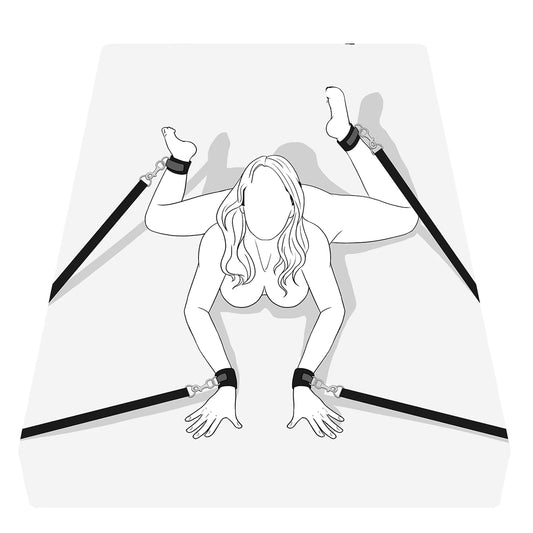 Separador de Tornozelo com Algema para Cama