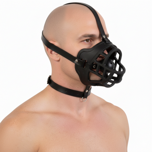 Focinheira Gradeada - Mordaça de Bola