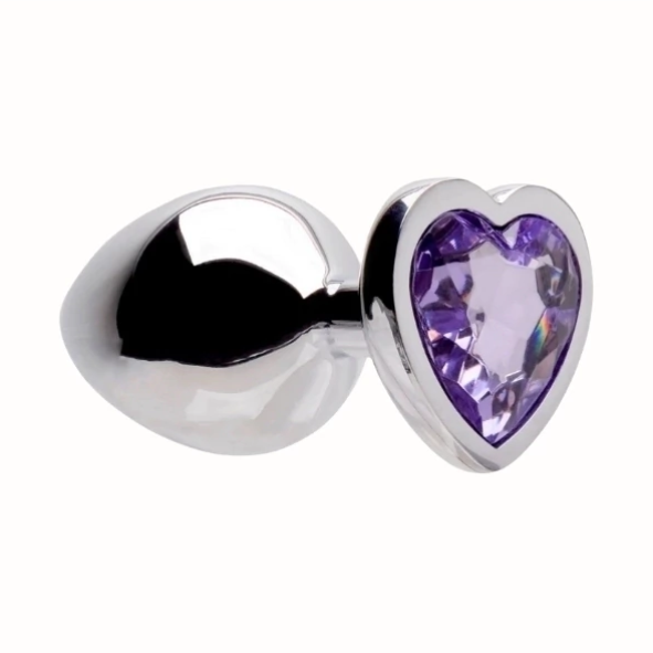 Plug Metal M - FORMATO CORAÇÃO