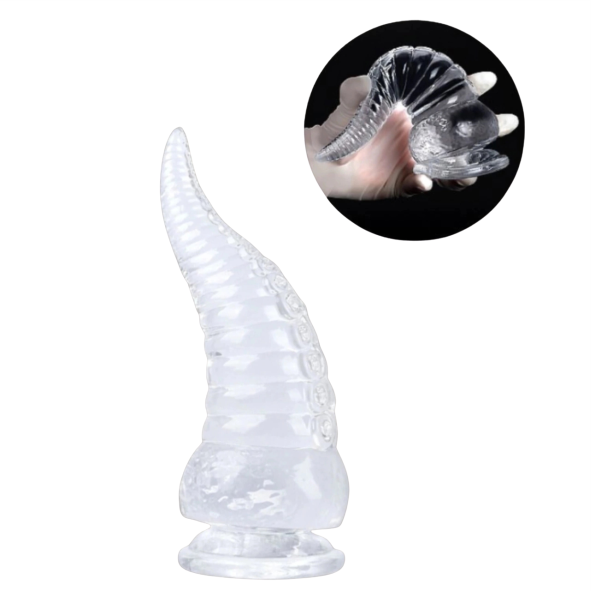 Plug 18x5cm COM VENTOSA - MONSTER DILDO