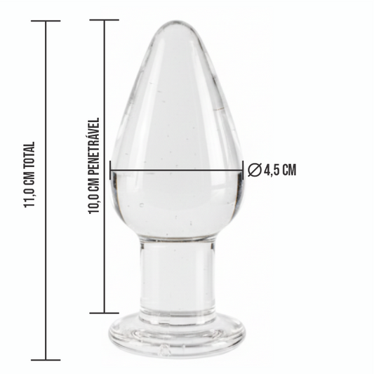 Plug Vidro Cônico