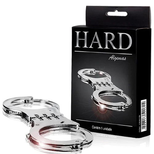 Algema de Metal HARD Dobradiça - CROMADO
