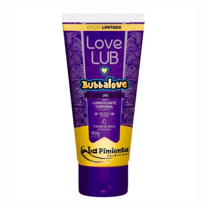 Lubrificante Beijável 60g - UVA BUBBALOVE