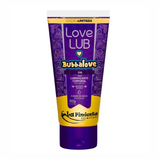 Lubrificante Beijável 60g - UVA BUBBALOVE