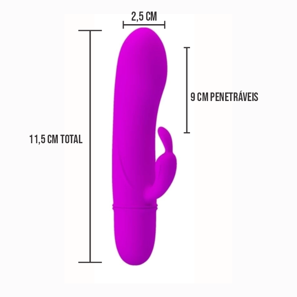Vibrador Caesar - CÁPSULA 10 VIBRAÇÕES - Ref. 5410