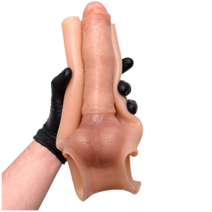 Cinta com Pênis Em Silicone 18x4cm