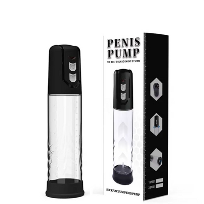 Bomba Peniana com Sucção Automática – PENIS PUMP POWERUP – PP-026