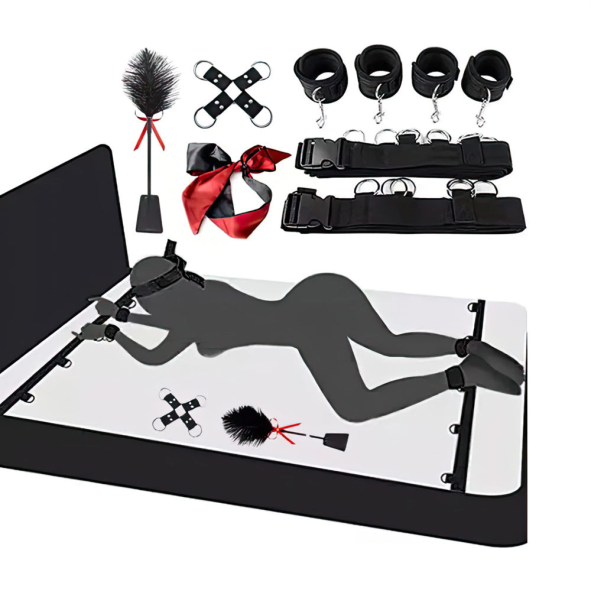 Kit de Bondage para Cama com 7 Peças - YOUVIBE - SM042