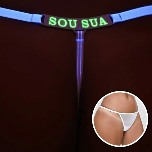 Calcinha Y5078 - SOU SUA - BRILHA NO ESCURO