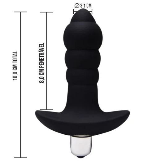Plug com Vibrador BUBBLE - S-HANDE
