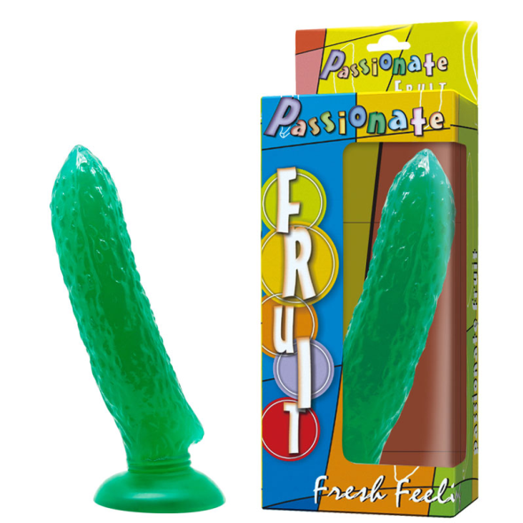 Penetrador Pepino com Ventosa – PASSIONATE FRUIT - BI-017009