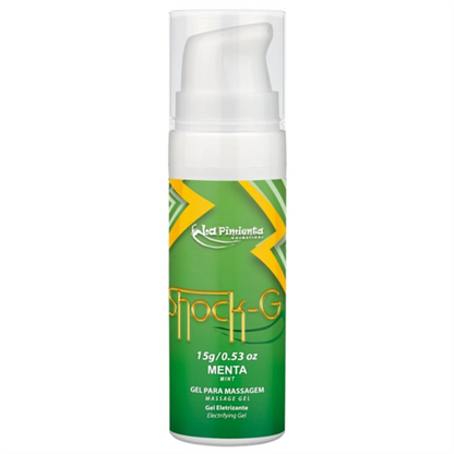 Vibrador Líquido 15g - SHOCK-G - MENTA