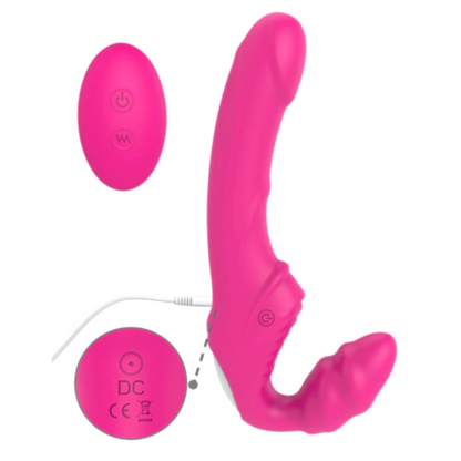 Vibrador NANA- RCT – para Casal STRAPON/STRAPLASS com Controle Remoto
