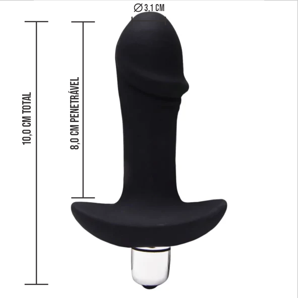 Plug com Vibrador STARARROW - S-HANDE