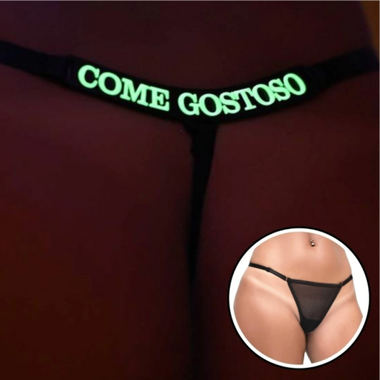 Calcinha Y5078 - COME GOSTOSO - BRILHA NO ESCURO