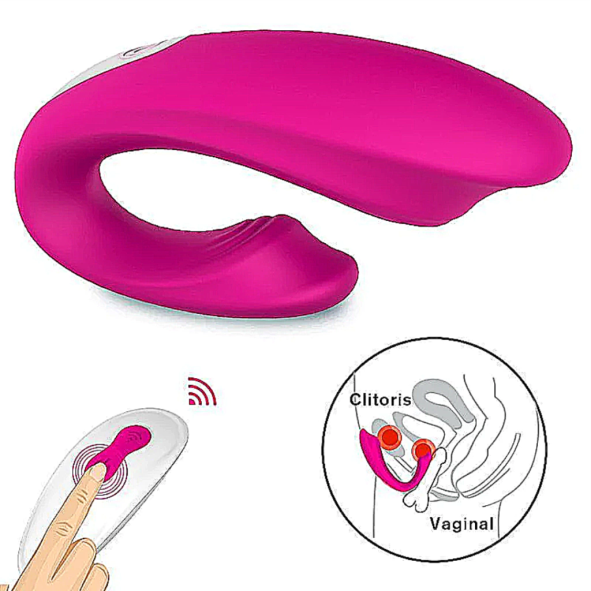 Vibrador De Casal WEJOY - Com Controle Remoto