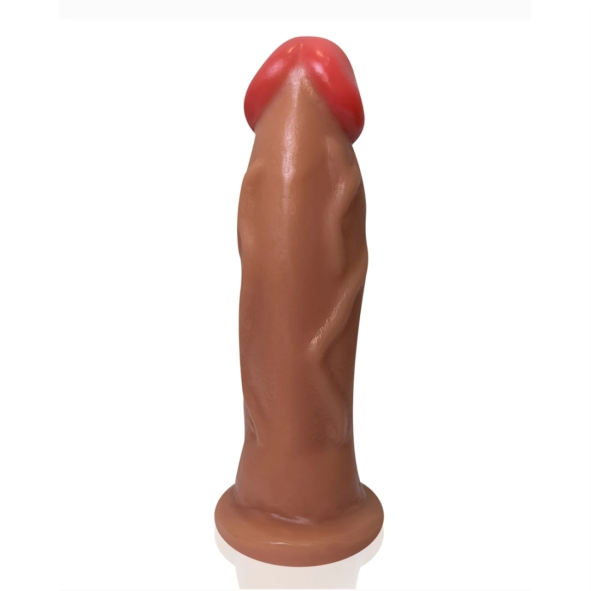 Pênis 23,5x6,7cm HADES GROSSO COM VENTOSA - ADAO119