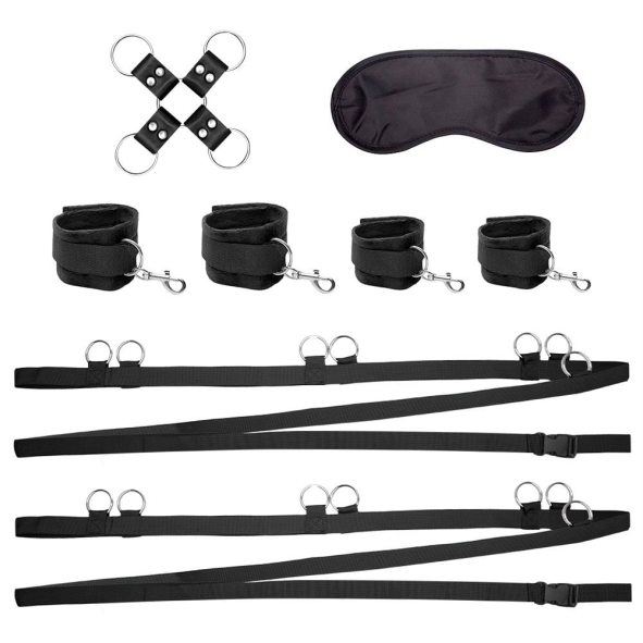 Kit de Bondage para Cama com 5 Peças - YOUVIBE