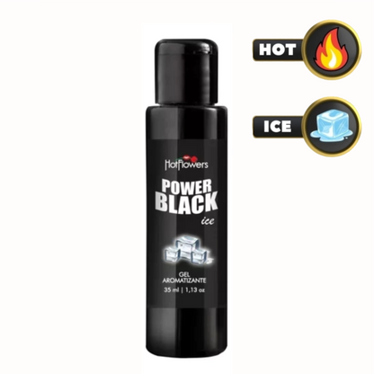 Gel Comestível Hot Flowers 35ml - POWER BLACK